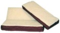 Fold Away Orthopedic Dog Bed Burgundy 36X48