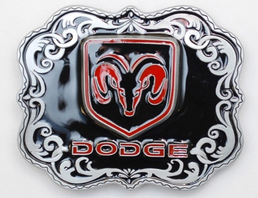 Dodge Ram Head Belt Buckle 3 x 2-1/4