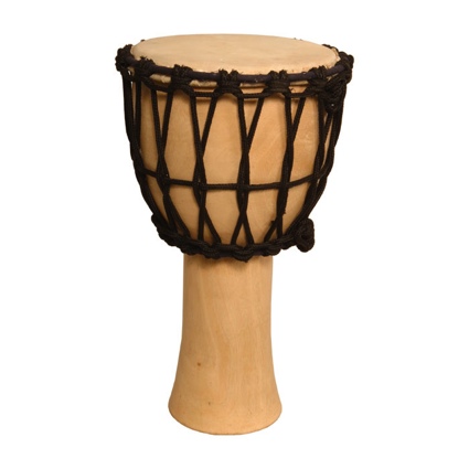 Mid-East Djembe Small 9 Inch Mango Light