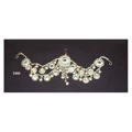 Mid-East Drape Nickel Mirror