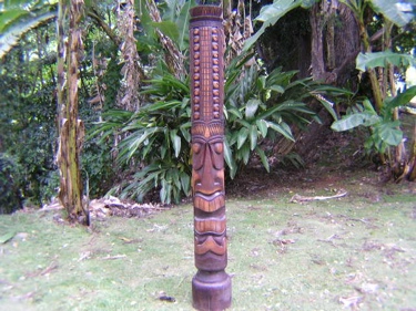Kanaloa Tiki Totem 6 Ft Ocean Tikis Antique Finish Hawaiian Tiki God