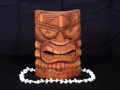 Carved Tiki Mask 8 ? Lucky Tiki