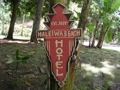 Haleiwa Beach Hotel Vintage Tiki Sign 24 Made In Hawaii