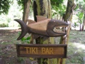 TIKI BAR SHARK ATTACK TIKI BAR DECOR