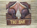 Kissy Fish Tiki Bar Sign 15Nautical Tiki Bar Dcor