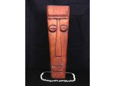 Papua Mask 24 Mango Wood Tiki Decor
