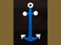 Anchor Hanger 22 Blue And White Coastal Decor