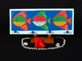Colorful Fish Hanger 20 Coastal Decor
