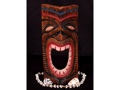 Carved Tiki Mask 12 Happy Tiki Hawaii Decor