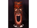 CARVED TIKI MASK 20 HAPPY TIKI HAWAIIAN decor