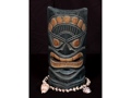 Carved Polynesian Tiki Mask 12 Hawaii Decor