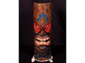 POLYNESIAN CARVED TIKI MASK 20 BEACH decor
