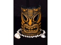 Carved Polynesian Tiki Mask 8 Tropical Decor