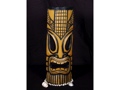 POLYNESIAN CARVED TIKI MASK 20 TROPICAL decor