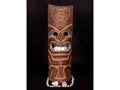 POLYNESIAN CARVED TIKI MASK 20 TROPICAL decor