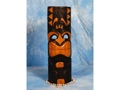 POLYNESIAN CARVED TIKI MASK 20 ART DECO
