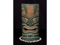 Carved Polynesian Tiki Mask 12 Forest Decor