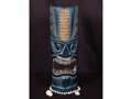 POLYNESIAN CARVED TIKI MASK 20 OCEANIC decor
