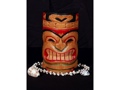 Carved Polynesian Tiki Mask 8 Pop Art Tiki