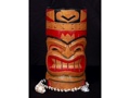 Carved Polynesian Tiki Mask 12 Pop Art Tiki Decor