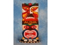 Tiki Mask 12 Wall Plaque Colorful Tiki