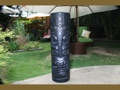 SMOKING TIKI BLACK TIKI TOTEM 40 TIKI decor