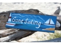 GONE SAILING NAUTICAL SIGN 14 COASTAL decor