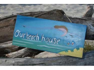 Our Beach House Nautical Sign 14 Beach Decor