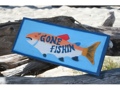 GONE FISHIN' NAUTICAL SIGN 14 LAKE HOUSE decor
