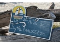 By The Sea By The Sea Sail Boat Sign 14 Nautical Lighthouse Decor