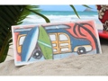 Woody Surfboard Surf Panel 16 Carved Paintedsurf Decor