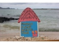 Pink Please Remove Your Slippers Hut Sign 12 Hawaii Gifts