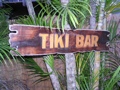 Tiki Bar Sign Drift Wood 40 Tiki Bar Decor