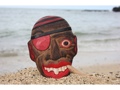 All Good Pirate Head W Cigar Wall Plaque 8 Pirate Decor