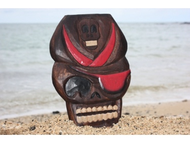 Captain Skully Pirate Head Wall Plaque 12 Pirate Decor