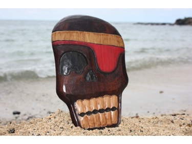 Holy Skully Pirate Head Wall Plaque 12 Pirate Decor