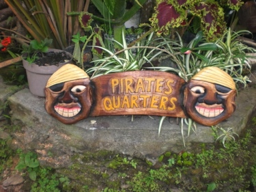 Pirate'S Quarters Pirate Sign 24 Pirate Decor