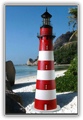 3 Foot Assateague Deluxe Stucco Lighthouse