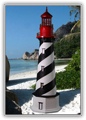 5 Foot St. Augustine Deluxe Stucco Lighthouse