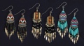 Hand Painted Earrings Assorted Styles