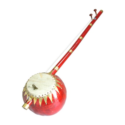 Banjira Dotara Deluxe Bass Red