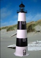 3 Foot Bodie Island E-Line Stucco Lighthouse