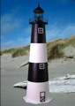 4 Foot Fire Island E-Line Stucco Lighthouse