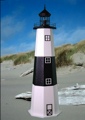 5 Foot Montauk E-Line Stucco Lighthouse