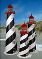 4 Foot St. Augustine E-Line Stucco Lighthouse