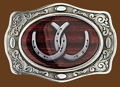 Horseshoe Belt Buckle - 3-3/4 x 2-1/2