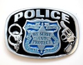 Police Belt Buckle