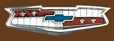 Chevy Grille Emblem Belt Buckle 4x1