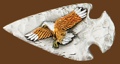Spear Head Eagle Belt Buckle * 4x2