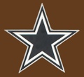 DALLAS COWBOYS NFL Belt Buckle 3-3/4 x 3-3/4